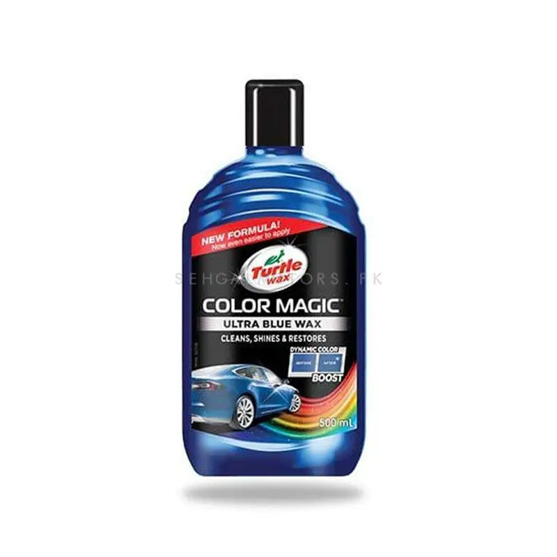 Turtle Wax Color Magic Polish - Blue 500 Ml - Car Polish & Wax | Car Paint Scratch Paint Care 2