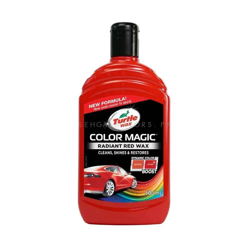 Turtle Wax Color Magic Polish - Red 500 Ml - Car Polish & Wax | Car Paint Scratch Paint Care Auto 2