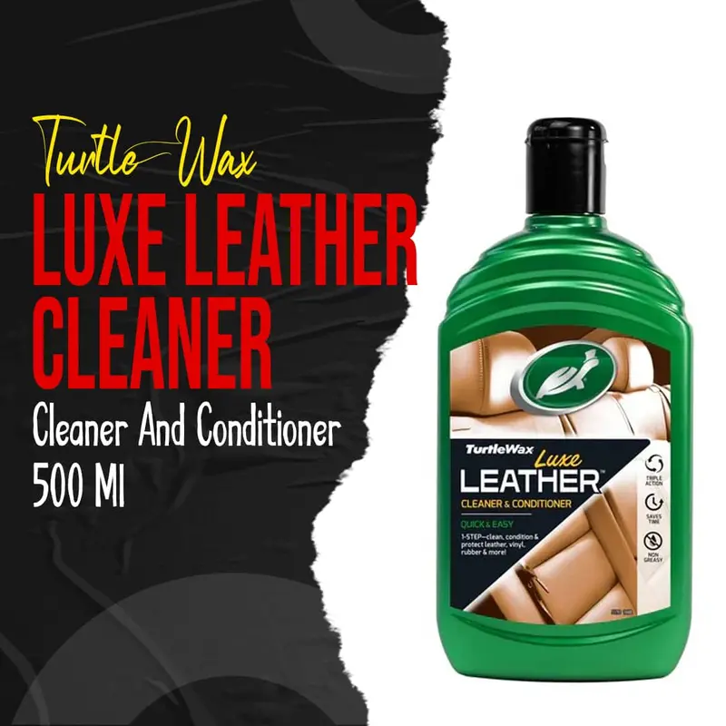 Turtle Wax Luxe Leather Cleaner And Conditioner 51793 - 500 Ml 1