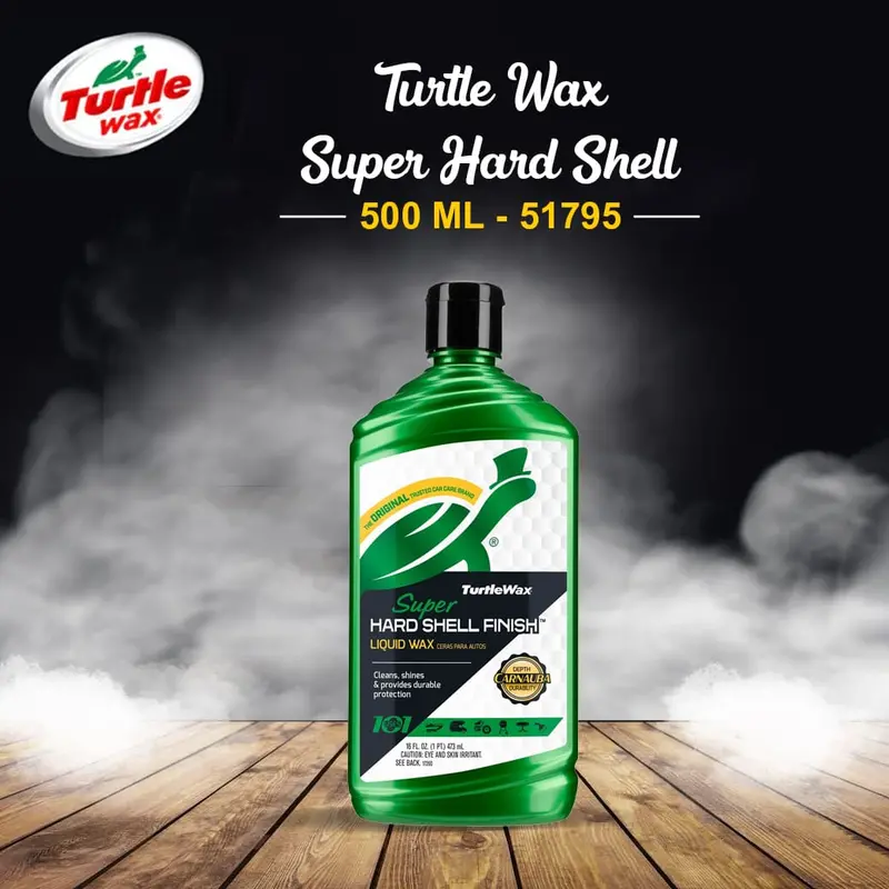 Turtle Wax Original Super Hard Shell Shine Car Wax 500 Ml - 51795 - Car Body Polish Coating Paste 1