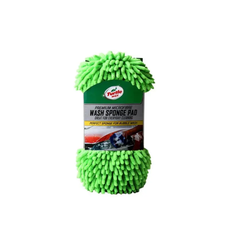 Turtle Wax Premium Microfiber Wash Sponge Pad 2 In 1 1