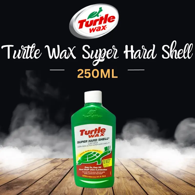Turtle Wax Super Hard Shell 250 Ml - Car Body Polish Coating Paste 1