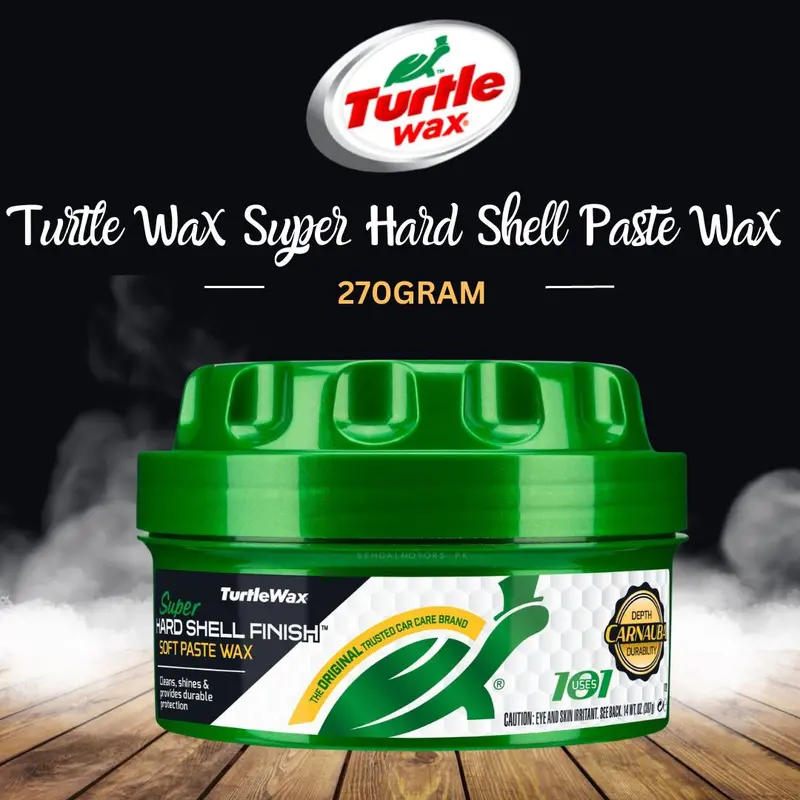 Turtle Wax Super Hard Shell Paste Wax - 269G (50190) 1