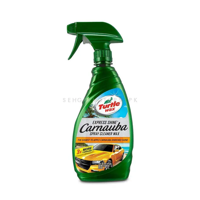Turtle Wax T-136R Express Shine Carnauba Spray Cleaner Wax 473 Ml - Car Wax Protection Waterproof | Polish For Car Body 2