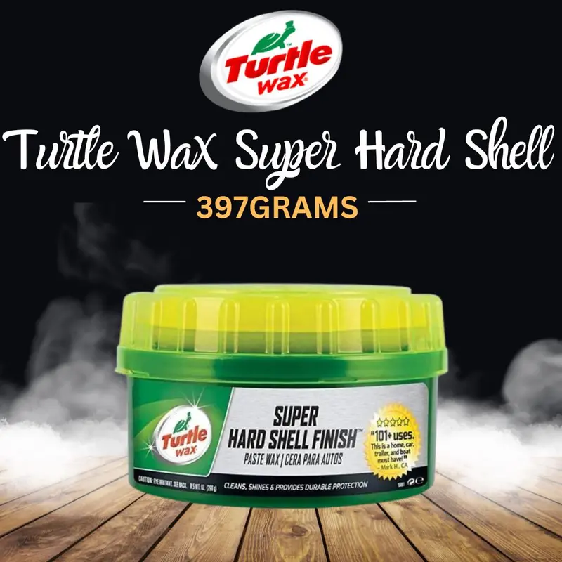 Turtle Wax T-222R Super Hard Shell Paste Wax - 397 Grams 1