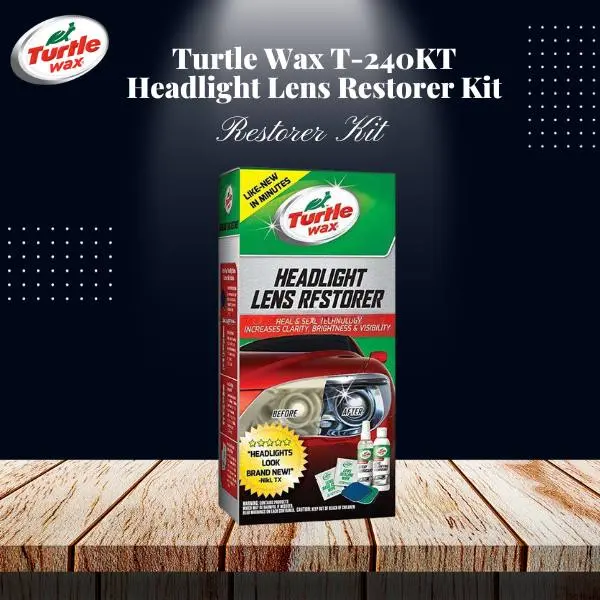 Turtle Wax T-240Kt Headlight Lens Restorer Kit 1