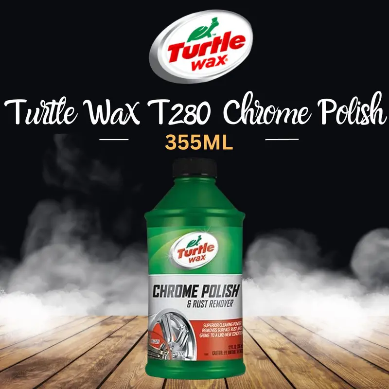 Turtle Wax T280 Chrome Polish (T280ra / 50786) - 355 Ml 1
