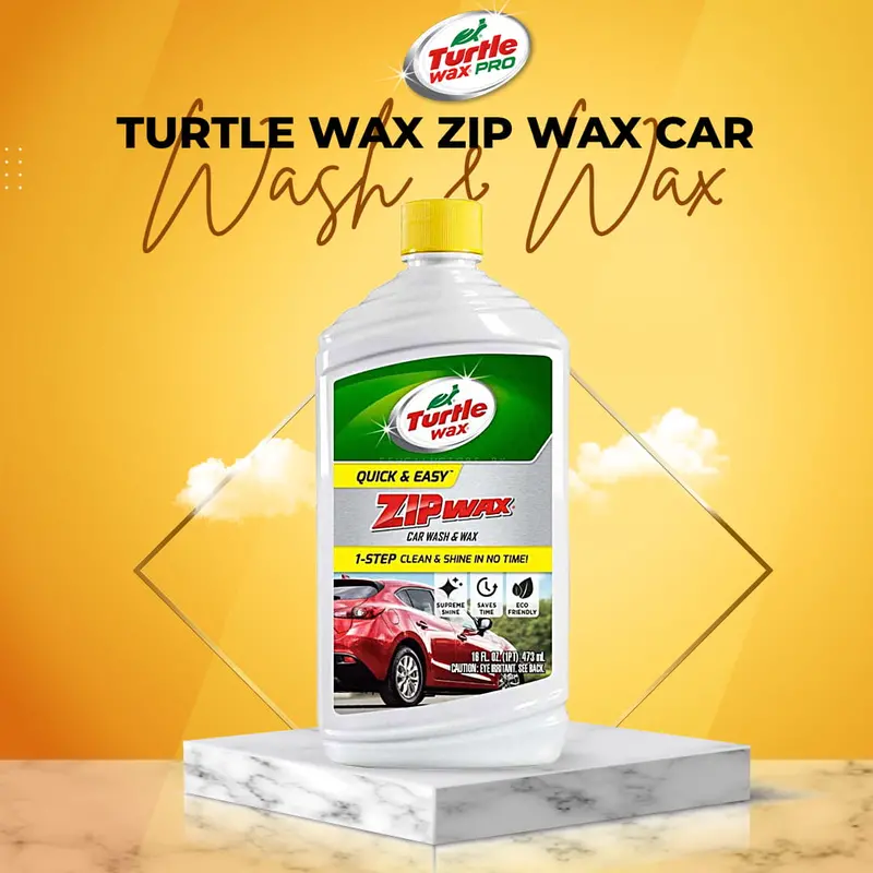 Turtle Wax Zip Wax Car Wash And Wax T-75A - 473Ml 1