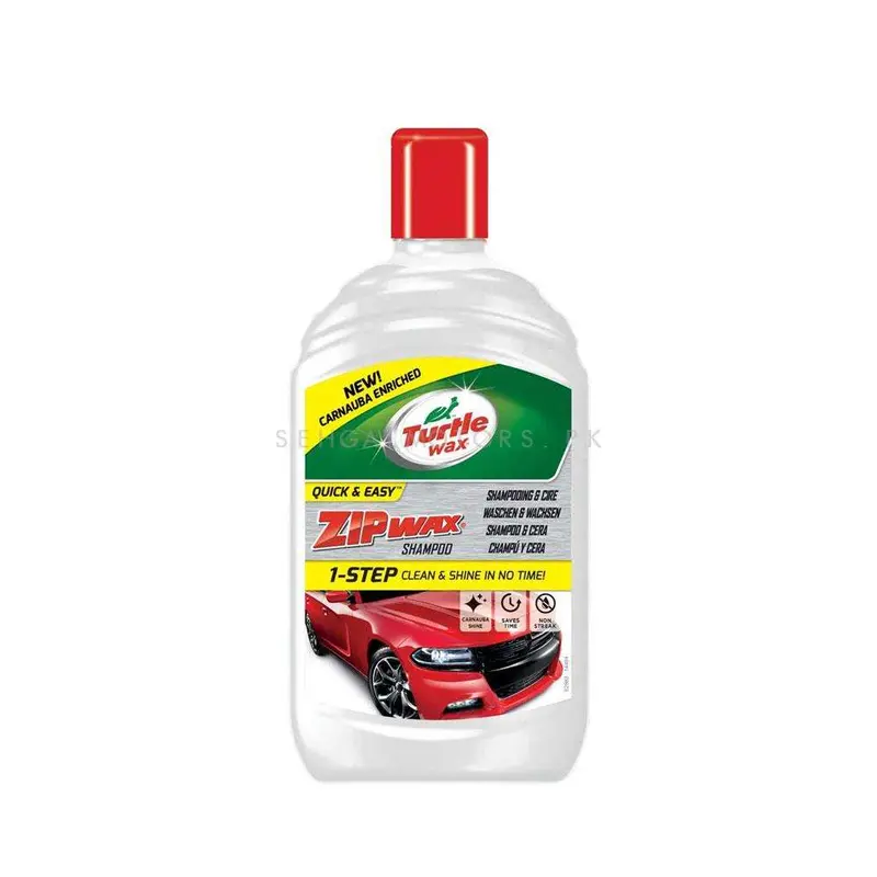 Turtle Zip Wax Shampoo - 500 Ml - Car Shampoo Cleaning Agent 2