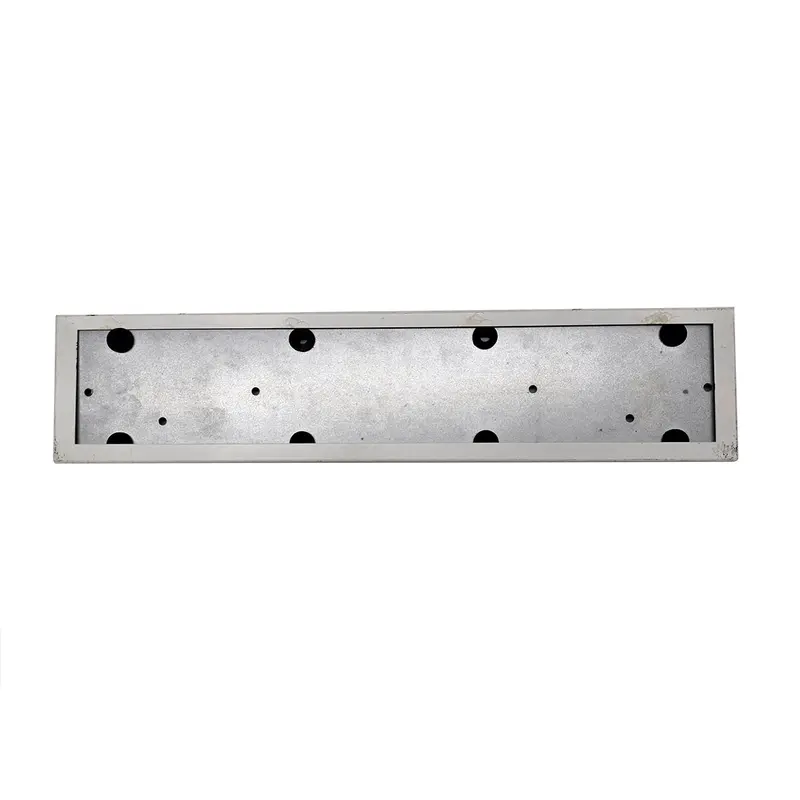 Uk Style Heavy Duty Metal License Number Plate Frame - For Cars -- White 2