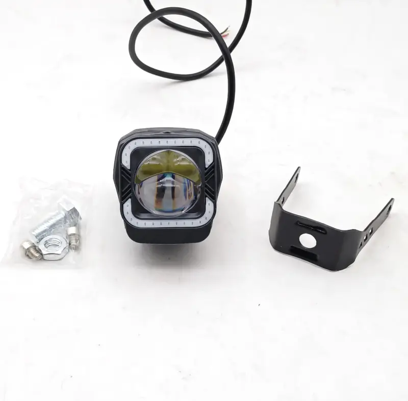 Ultra Bright Universal Led Fog Light With Drl Kit For Motorbikes Each 2