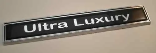 Ultra Luxury Chrome Emblem 1