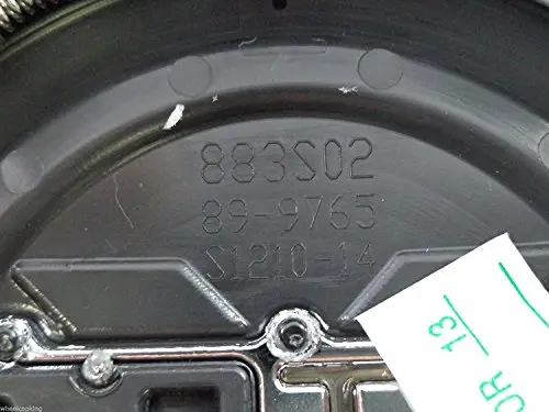 Ultra Motorsports 6 Lug Black Wheel Center Cap Set Of 4 Pn: 89-9765 2