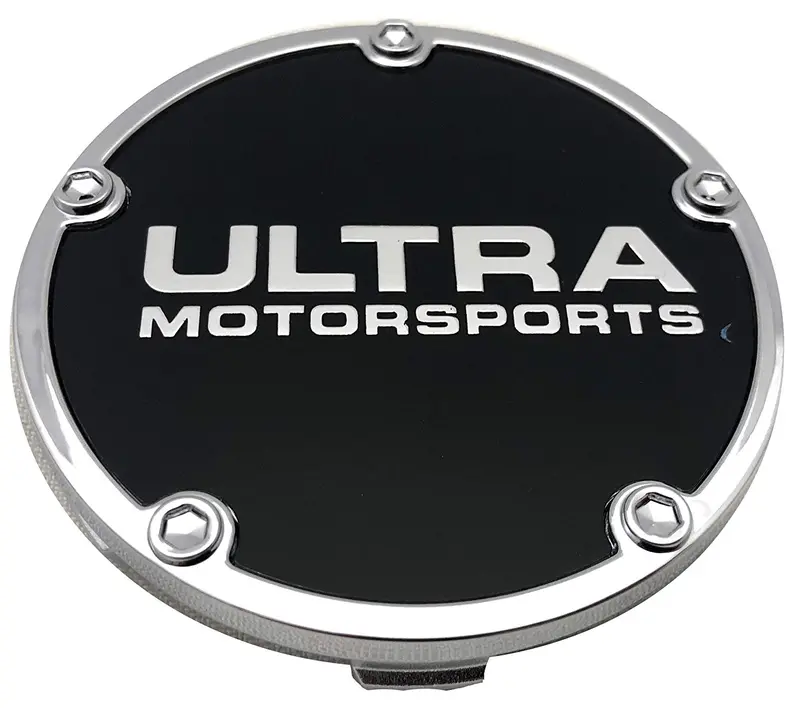 Ultra Motorsports Black Wheel Center Cap Set Of 4 Pn: 89-9004Sb 1