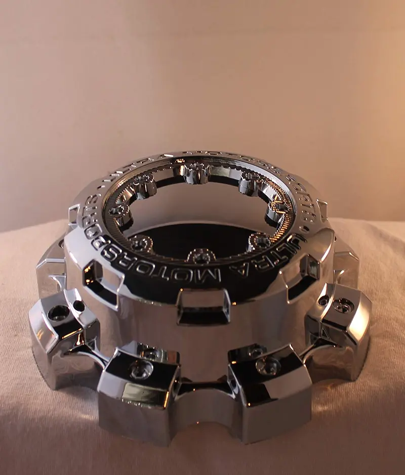 Ultra Motorsports Chrome Custom Wheel Center Cap Set Of 4 Pn: 89-9879 C800806c 1
