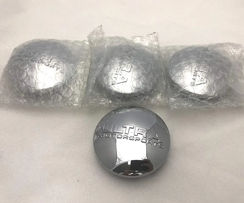 Ultra Motorsports Chrome Wheel Center Cap Set Of 4 Pn: 89-9450 2