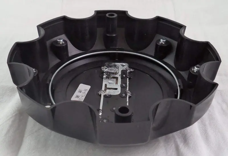 Ultra Motorsports Gloss Black Wheel Center Cap Set Of 2 Pn: 89-9779Bk 2