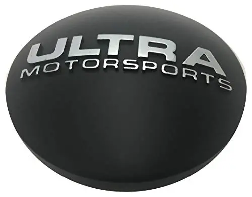 Ultra Motorsports Matte Black Wheel Center Cap Qty 1 Pn: 89-9450Sb 1