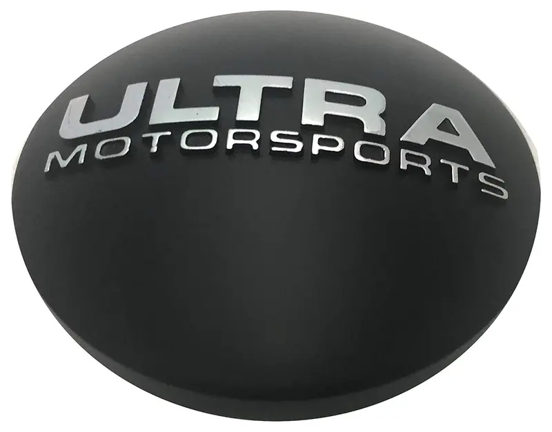 Ultra Motorsports Matte Black Wheel Center Cap Set Of 4 Pn: 89-9450Sb 1