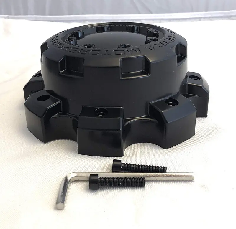 Ultra Wheels Black Wheel Center Cap (Qty 4) P/N # 89-9879 With Bolts 1
