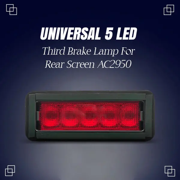 Universal 5 Led Third Brake Lamp For Rear Screen Ac2950 1