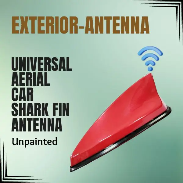 Universal Aerial Car Shark Fin Antenna Unpainted 1