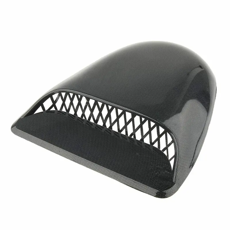 Universal Air Flow For Hood V Shape - Black 5033 - Automotive Universal Body Hood Decorative Air Vent 2
