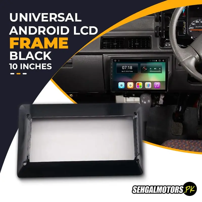Universal Android Lcd Frame Black 10 Inches - - Without Grip And Without Wiring 1