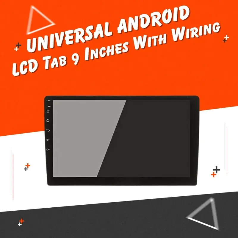 Universal Android Lcd Tab 9 Inches With Wiring - Without Main Grip 1