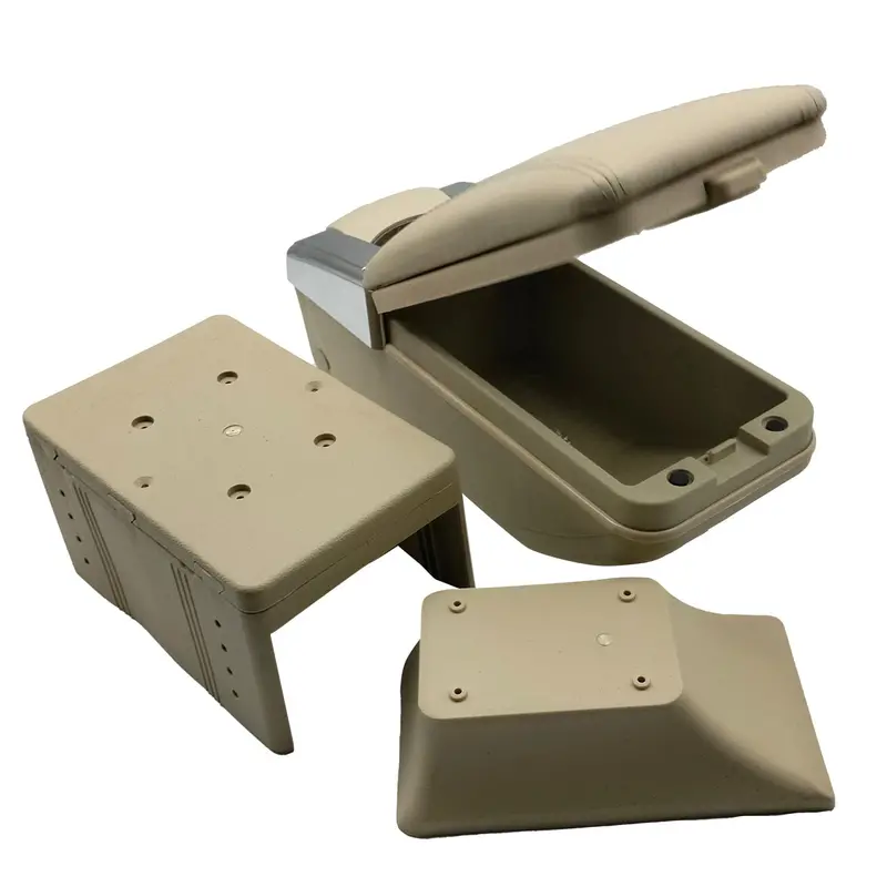 Universal Arm Rest - Beige - Center Console Storage Box | Center Console | Elbow Rest Arm Holder 2