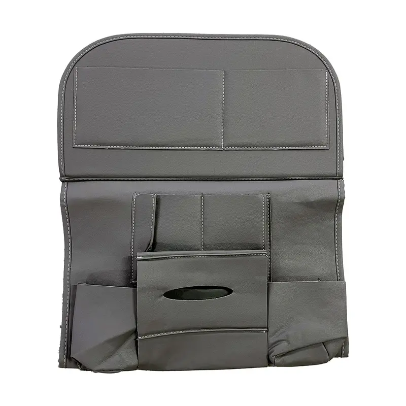 Universal Back Seat Organizer With Dining Tray Grey 2