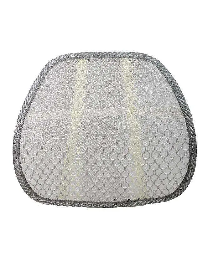 Universal Backrest - Grey - Car Seat Back Lumbar Cushion Pillows | Back Rest Memory Cotton 2