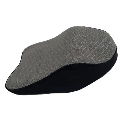 Universal Breathable Lumbar Support Backrest Cushion - 40*30 Cm - Grey Ergonomic Design For Car & Office 2