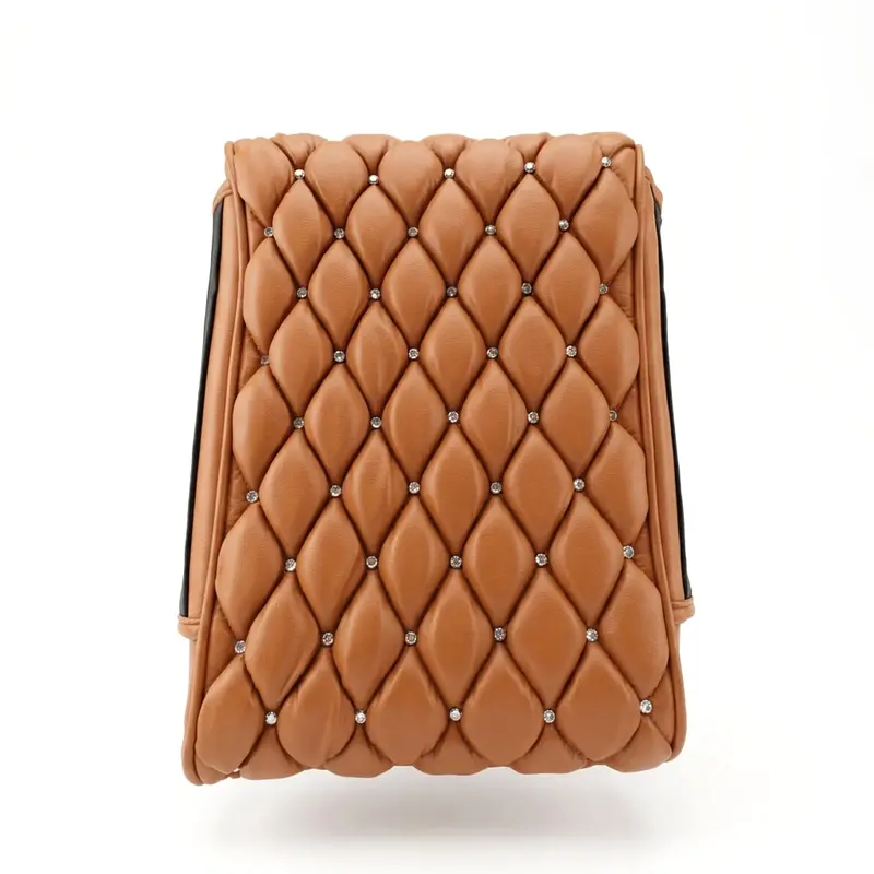 Universal Car Armrest Cushion Pad - Brown 2