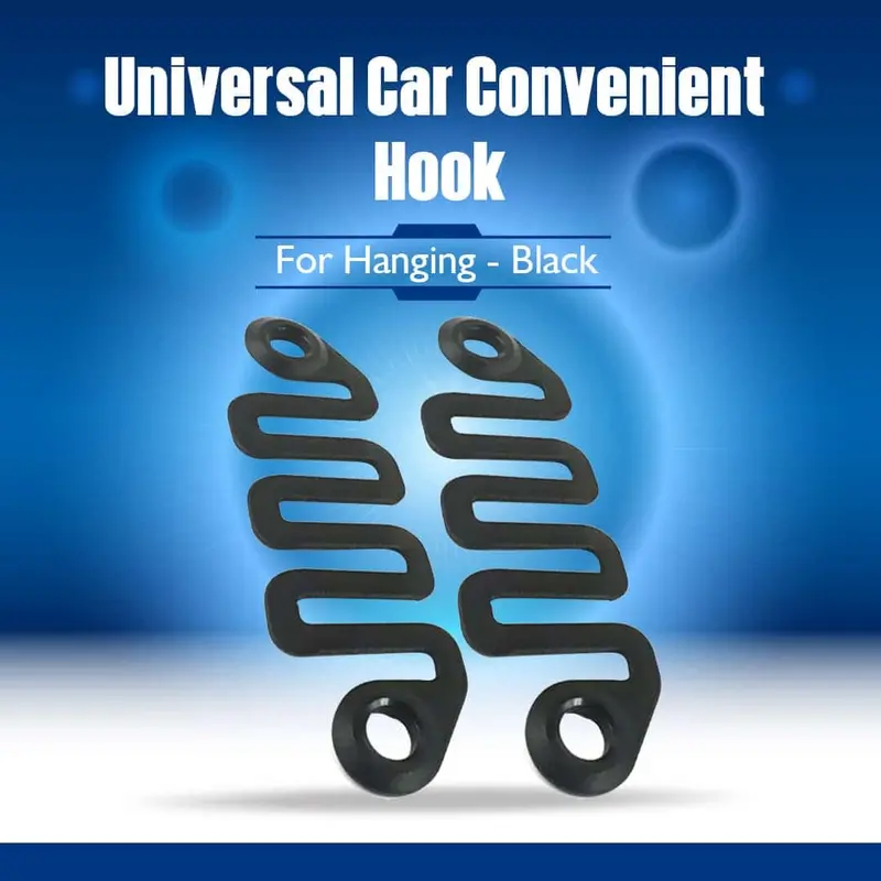 Universal Car Convenient Hook For Hanging - Black 1