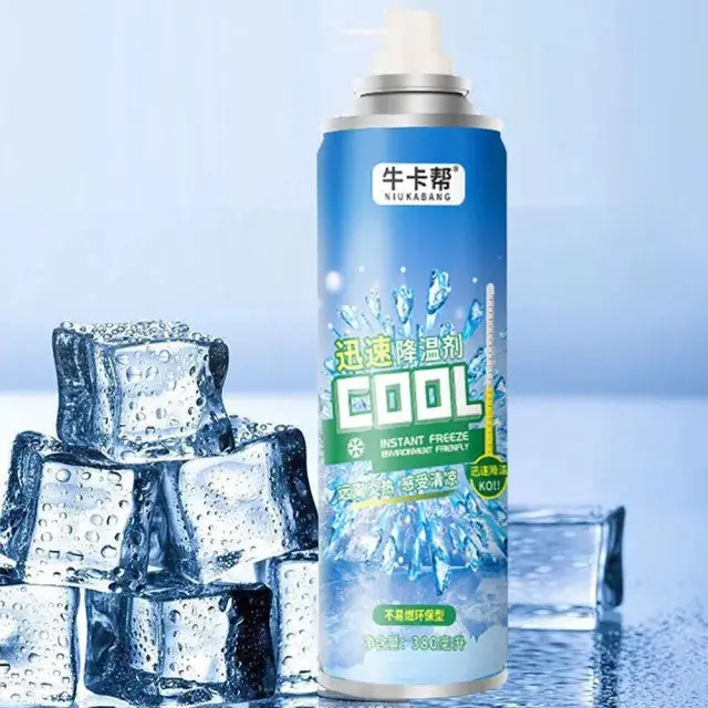 Universal Car Internal Rapid Cooling Agent 360 Ml - Summer Cold Spray Dry Ice Cooling System Heat Reducer Car Interior 1