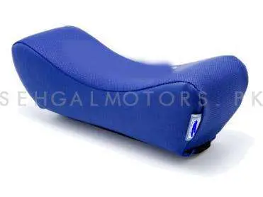 Universal Car Neck Rest Headrest Pillow Cushion Sporty Style - Blue 2