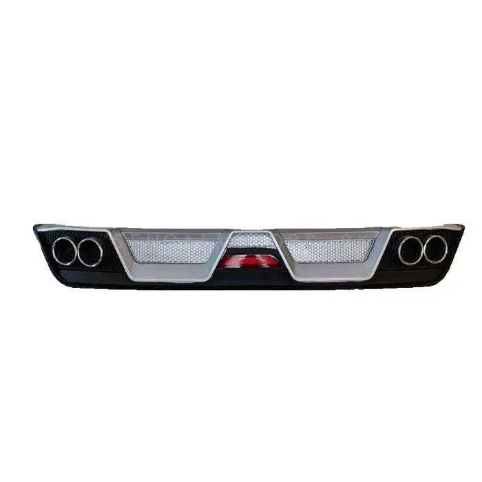 Universal Dual Exhaust Diffuser Black 2