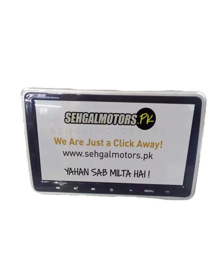 Universal Dvd Headrest Lcd Silver 9 Inches - Each - Multimedia Ips Display System 2