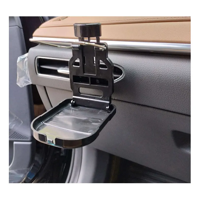 Universal Foldable Car Cup Holder - Black 1