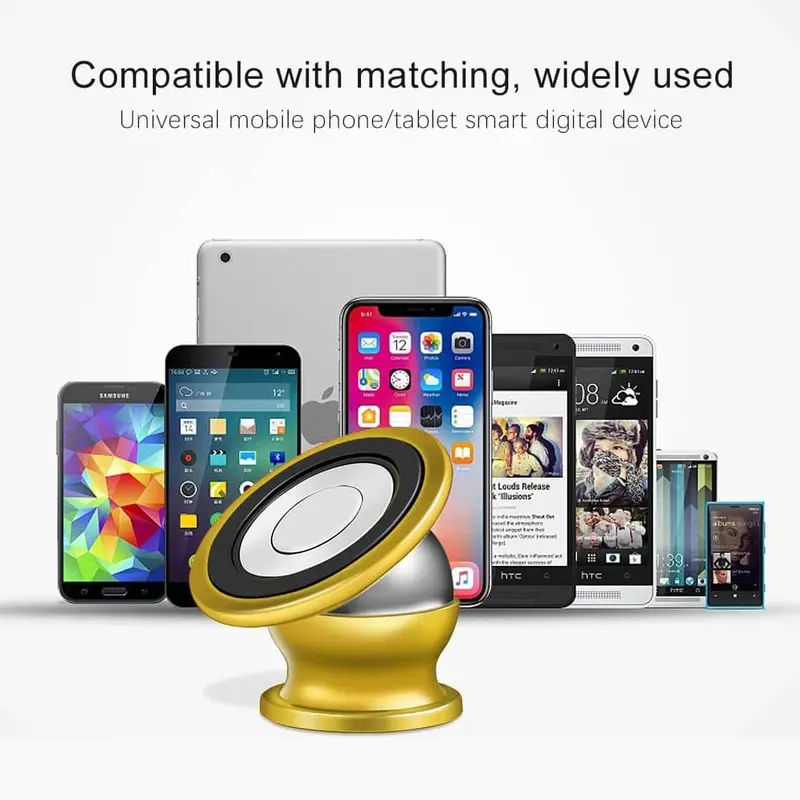 Universal Magnet Mobile Holder Multi - Phone Holder | Mobile Holder | Car Cell Mobile Phone Holder Stand 2