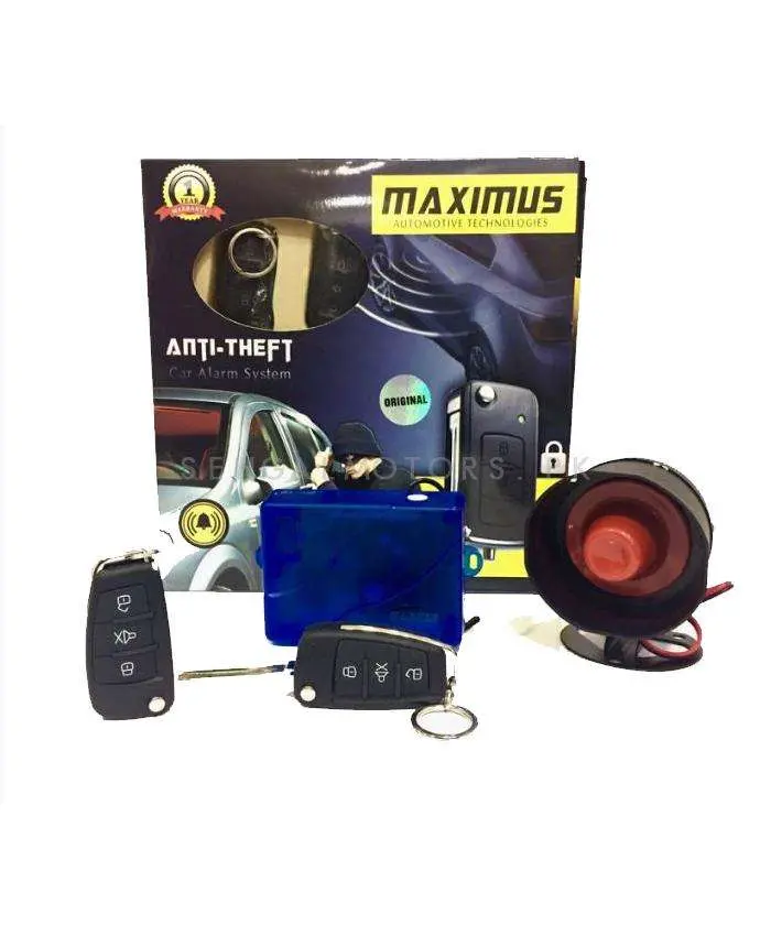 Universal Maximus Car Alarm Security System Water Proof Jack Knife 2