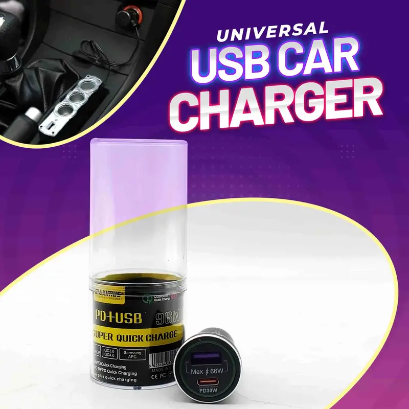 Universal Pd 96W Usb Car Charger 1