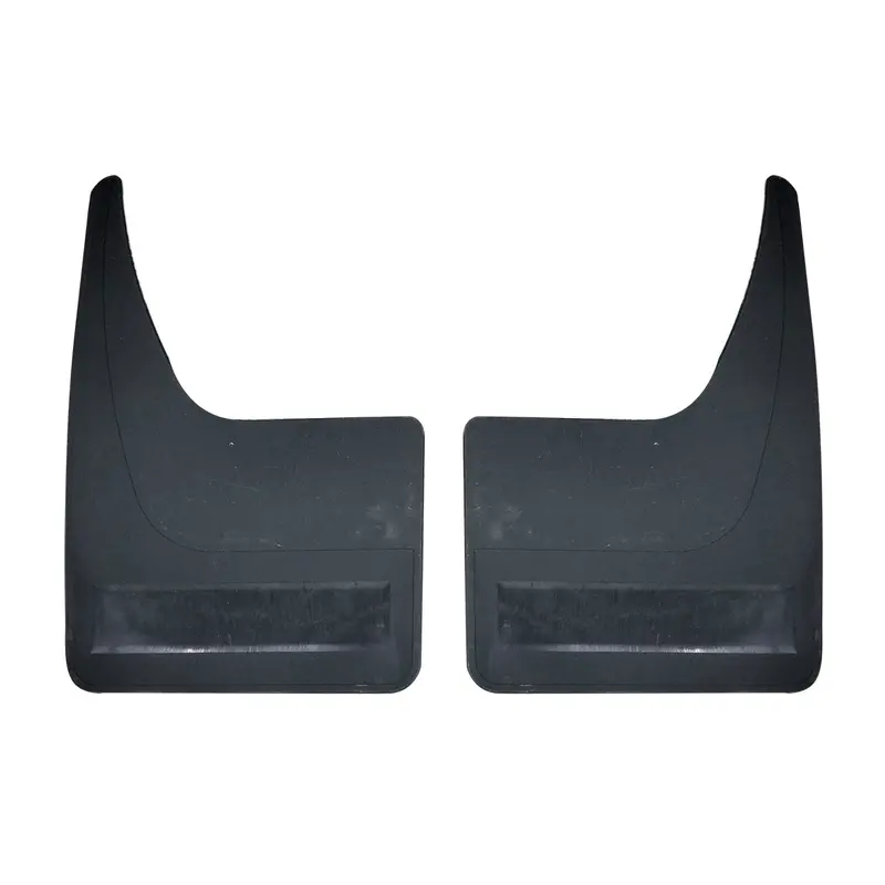 Universal Plain Mud Flaps For Sedan Hatchback Cars Small 2 Pcs - - Unpainted 2