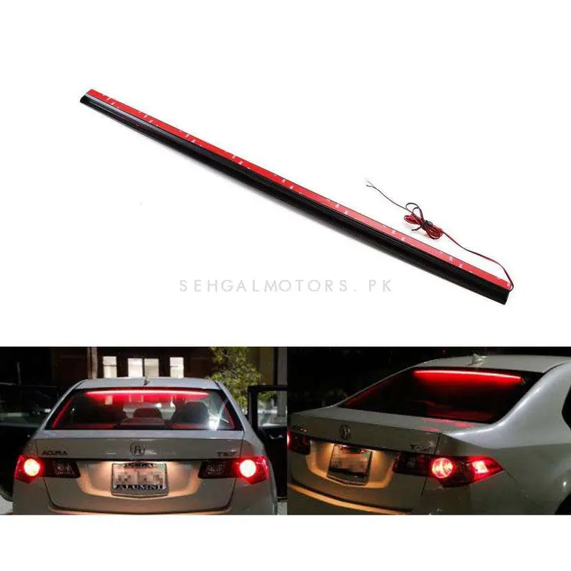 Universal Rear Windshield Soft Full Led 3Rd Brake Light Strip Assembly 2