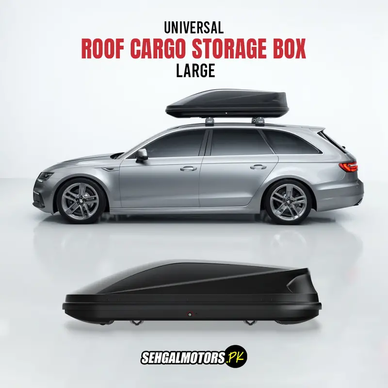 Universal Roof Cargo Storage Box - Large 1