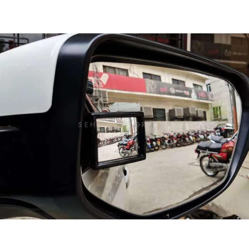 Universal Wide Angle Car Blind Spot Convex Side Mirror Square 2
