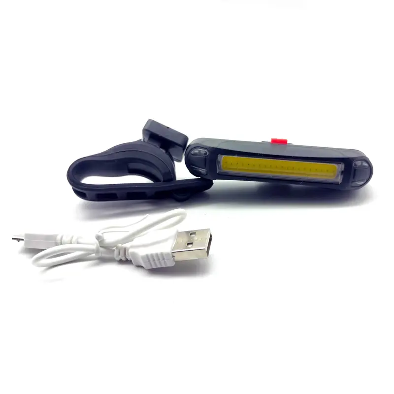 Usb Rechargeable Light For Cycle/Motorcycle Bikes Red-White 2