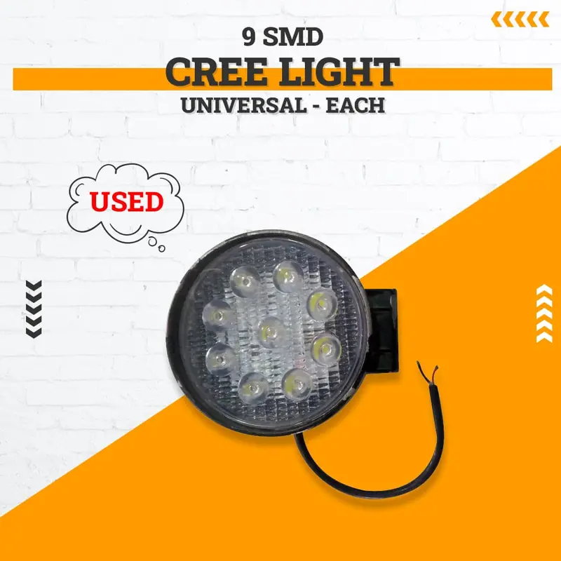 Used 9 Smd Cree Light Universal - Each 1