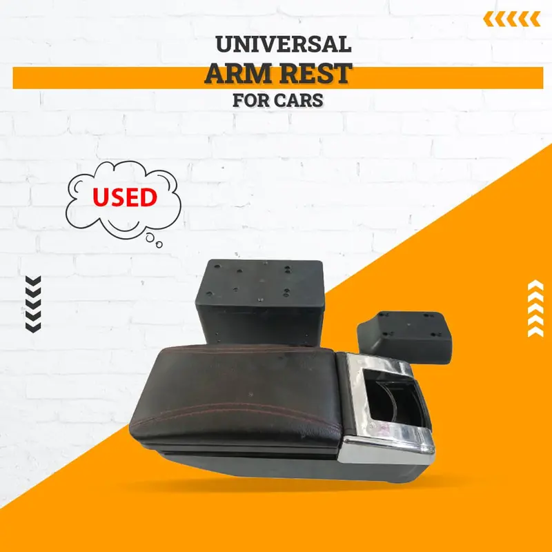 Used Arm Rest Universal For Cars - (Incomplete And Rough Condition) 1